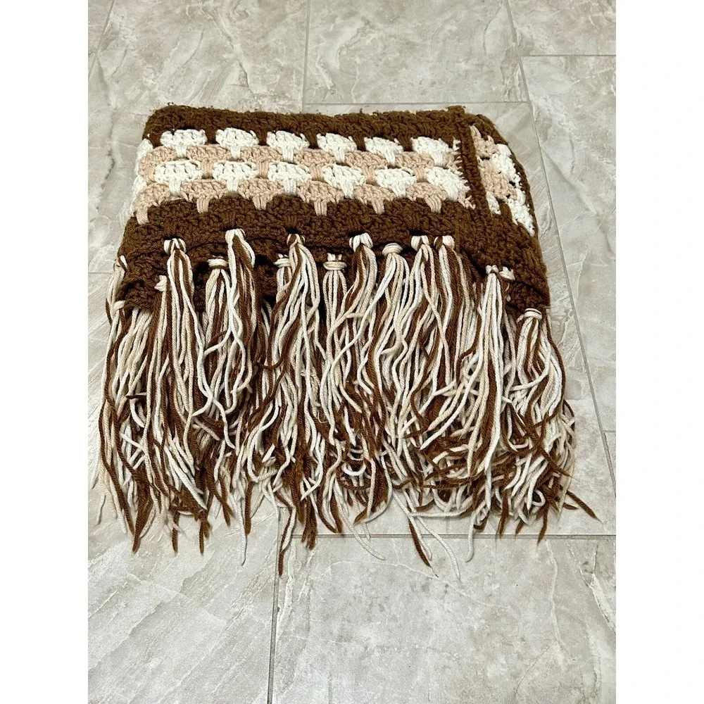 Handmade vintage afghan